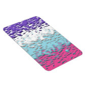 Funky Trippy Ripply Groovy Multiseksuele Pride Vla Magneet (Rechterzijde)