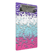 Funky Trippy Ripply Groovy Multiseksuele Pride Vla Mini Klembord (Schuin)