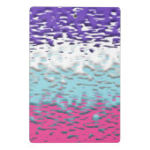 Funky Trippy Ripply Groovy Multiseksuele Pride Vla Mini Klembord (Achterkant)