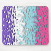 Funky Trippy Ripply Groovy Multiseksuele Pride Vla Muismat (Voorkant)