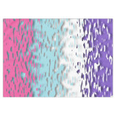 Funky Trippy Ripply Groovy Multiseksuele Pride Vla Tafelkleed (Voorkant (Horizontaal))