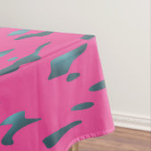 Funky Trippy Ripply Groovy Multiseksuele Pride Vla Tafelkleed (Voorbeeld)