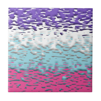 Funky Trippy Ripply Groovy Multiseksuele Pride Vla Tegeltje