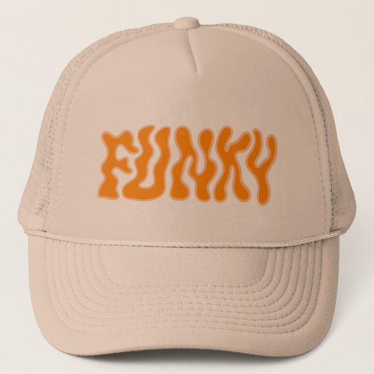 Funky Trucker Hat – vet en stijlvol Trucker Pet (Voorkant)