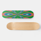 Funky Tuin Abstracte Kunst Skateboard (Horizontaal)