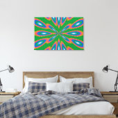 Funky Tuin Canvas Afdruk (Insitu (Slaapkamer))