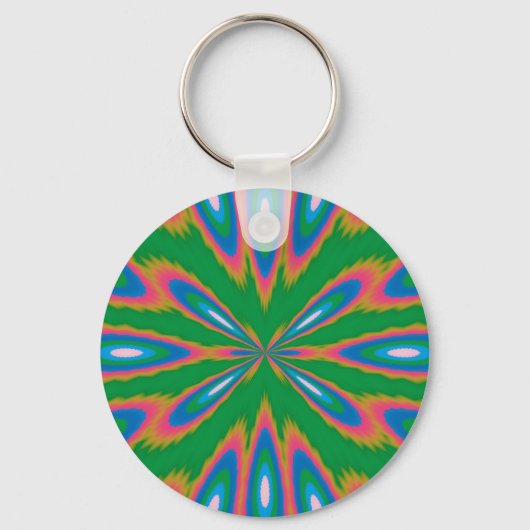 Funky Tuin Sleutelhanger (Voorkant)