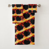 Funky Turkey Hand Towel Bad Handdoek (Insitu)