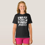 Funky typografie art T-shirt (Voorkant volledig)