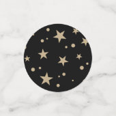 Funky Typography Ugly Sweater Hot Chocolate Confetti (Kleine voorkant)