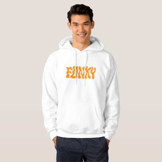 Funky Unisex Hoodie (Voorkant volledig)
