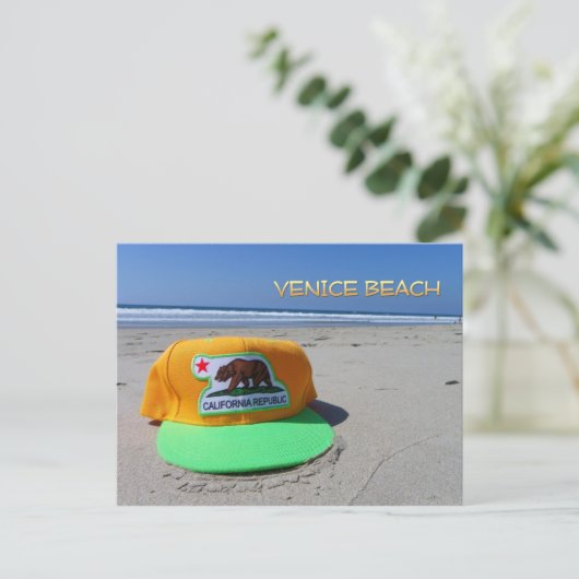 Funky Venice Beach Briefkaart! Briefkaart (Staand voorkant)