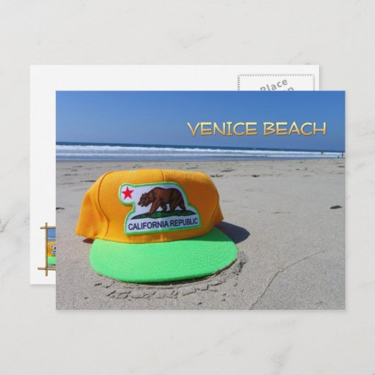 Funky Venice Beach Briefkaart! Briefkaart (Voorkant / Achterkant)