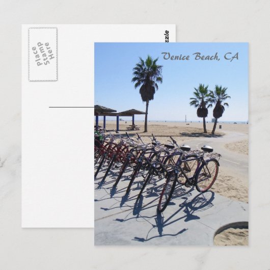 Funky Venice Beach Briefkaart! Briefkaart (Voorkant / Achterkant)