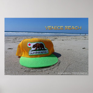 Funky Venice Beach Poster! Poster
