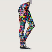 Funky verfspetters leggings (Rechts)