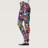 Funky verfspetters leggings (Links)