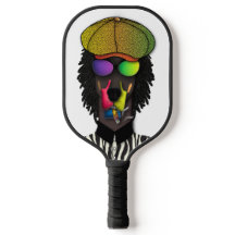 Funky Vibes Doberman Pickleball Paddle – Retro Coo