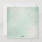 Funky Vintage-kerstkaartje voor kerstmis Feestdagenkaart (Achterkant)