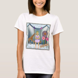 Funky Vintage Kid Gewijzigde Art Collage  T-shirt