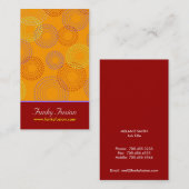 Funky Visitekaartjes (Voorkant / Achterkant)