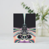 Funky Vogel Briefkaart (Staand voorkant)