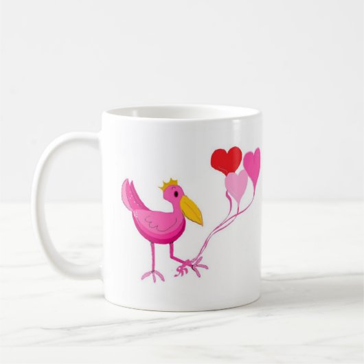 Funky Vogel Koffiemok (Links)