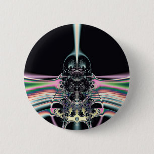 Funky Vogel Ronde Button 5,7 Cm