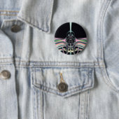 Funky Vogel Ronde Button 5,7 Cm (In situ)