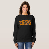 Funky Vrouwen Sweatshirt – Bold & Cosy (Voorkant volledig)