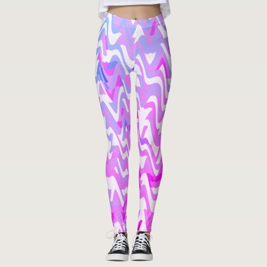 Funky Waves 2 Leggings (Voorkant)