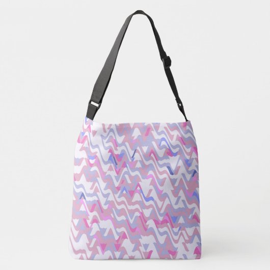 Funky Waves Crossbody Tas (Achterkant)