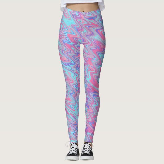 Funky Waves Leggings (Voorkant)