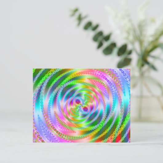 Funky Web Briefkaart (Staand voorkant)