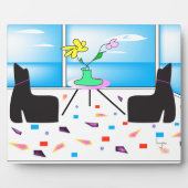 Funky Whimsical Colorful Miami, Graphic Fotoplaat (Voorkant)