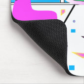 Funky Whimsical Colorful Miami, Graphic Muismat (Hoek)