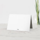 Funky White Plane Pilot Flying Wenskaart Kaart (Achterkant)