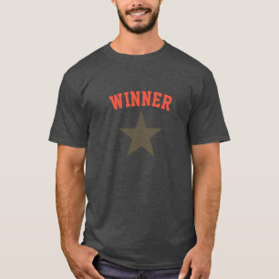 Funky Winner Star/Superstar T-Shirt Top