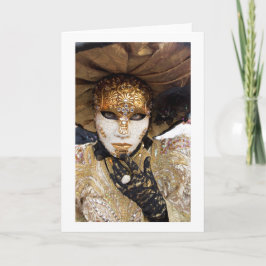 Funky Woman Folded Blank Wenskaart Kaart