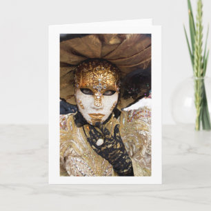 Funky Woman Folded Blank Wenskaart Kaart