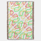 Funky Worpdeken Deken (Voorkant Verticaal)
