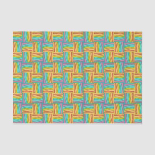 Funky Woven Colored Tissuepapier (Voorkant)