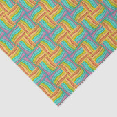 Funky Woven Colored Tissuepapier (Detail)