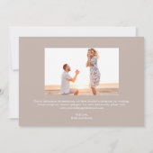 Funky Writable Color Change the Date Kaart (Achterkant)