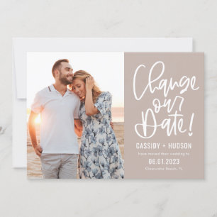 Funky Writable Color Change the Date Kaart