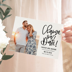 Funky Writable Color Change the Date Kaart