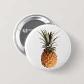 Funky Yummy Pineapple Button Pin (Voorkant /achterkant)