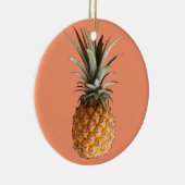 Funky Yummy Pineapple Circle Ornament (Rechts)