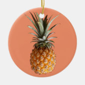 Funky Yummy Pineapple Circle Ornament (Voorkant)