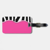 Funky Zebra Bagagelabel (Achterkant horizontaal)